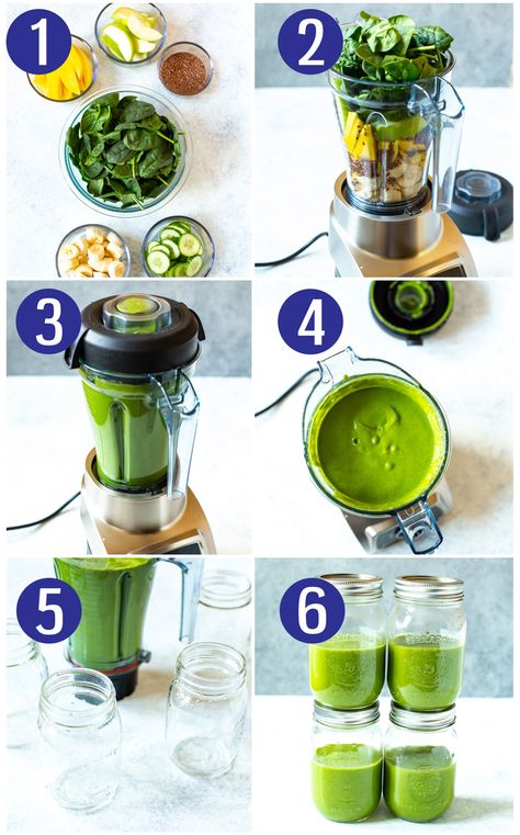 Meal Prep Green Juice, Green Juice Meal Prep, Juice Meal Prep, Keto Green Smoothie Recipes, Smoothie Meal Prep, Breakfast Green Smoothie, Food Prep Meals, Recipes With Pineapple, Pineapple Green Smoothie