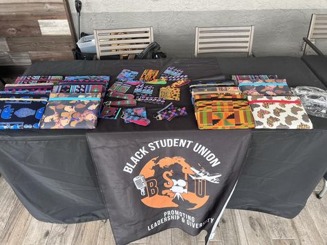 🎉 Exciting News! 🎉 D-Marie’s Sweet Threads is proud to support the Black Student Union (BSU) at Full Sail University by supplying fabric-covered composition notebooks and key fob and wallet wristlets for their Juneteenth celebration today. 🖤✊🏽 Check out these beautiful and vibrant designs that celebrate Black culture and heritage, now showcased at the BSU event. We're thrilled to contribute to such a meaningful occasion and promote leadership, diversity, and unity within the community. Swi... Black Student Union, Juneteenth Celebration, Full Sail University, Composition Notebooks, Full Sail, Composition Notebook, June 19, Black Culture, Exciting News