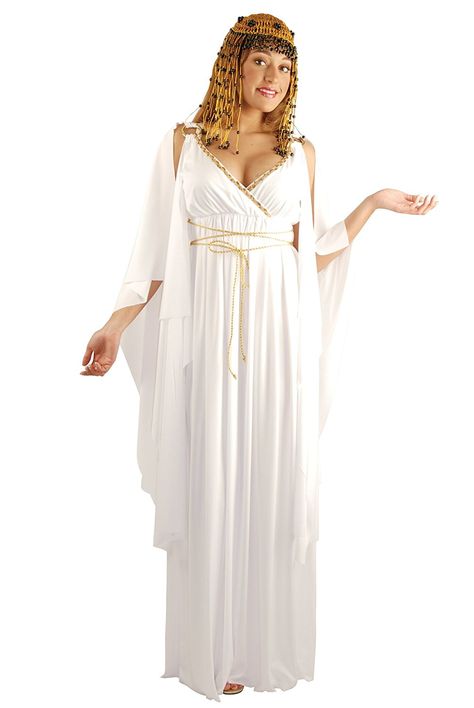 Egyptian Halloween Costume, Cleopatra Halloween Costume, Cleopatra Dress, Cleopatra Halloween, Arabian Costume, Toga Dress, Girl Group Costumes, Plus Size Costume, Greek Goddess Costume