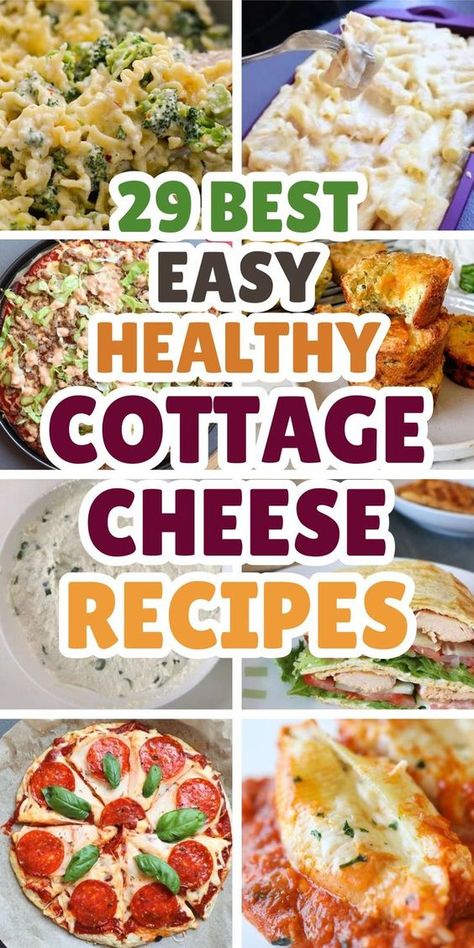 Healthy Dinner Recipes Cottage Cheese, Breakfast Ideas Healthy Make Ahead High Protein Cottage Cheese, Lowfat Cottage Cheese Recipes, Cook With Cottage Cheese, Food Made With Cottage Cheese, Egg Whites Cottage Cheese, Different Ways To Eat Cottage Cheese, Meals With Cottage Cheese Healthy Recipes, Cottage Cheese Pizza Bites