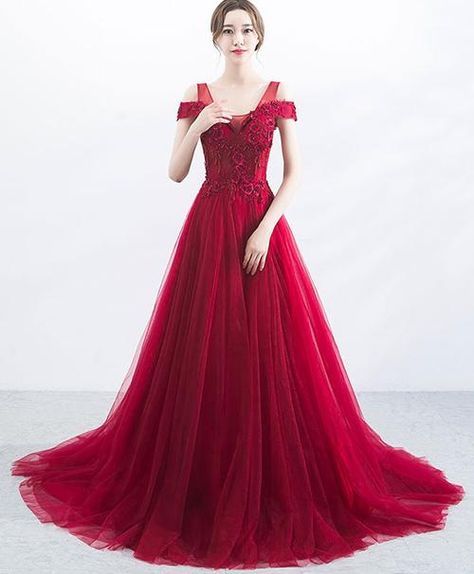 Fancy Prom Dresses, Red Wedding Gowns, Burgundy Prom Dresses, Prom Dress Burgundy, Cheap Prom Dresses Online, Red Lace Prom Dress, Prom Dresses Burgundy, Grey Evening Dresses, Wedding Dress Boutique