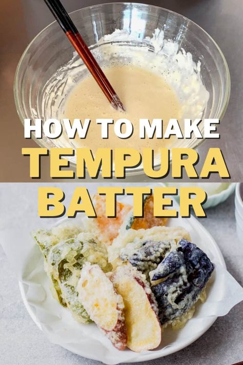 Tempora Batter Tempura Vegetables, Tempura Batter Recipe, Mushrooms With Cheese, Veggie Tempura, Tempura Batter Mix, Tempura Flour, Tempura Vegetables, Tempura Sushi, Tempura Recipe