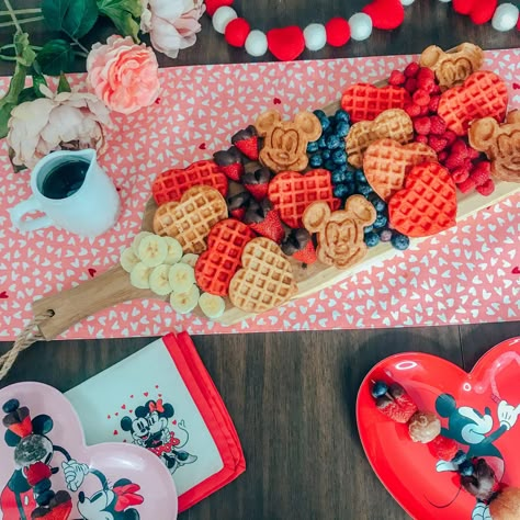 Brunch For Kids, Disney Brunch, Mickey Waffle Maker, Waffle Brunch, Waffle Board, Waffle Party, Disney Breakfast, Mickey Waffle, Adult Lunchables