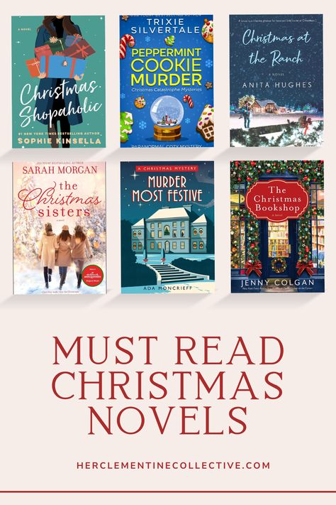 As we approach the winter holidays, nothing seems cozier than bundling up in leggings and a hoodie, sipping on a warm cup of coffee, and getting lost in a good book. And since the festive season is upon us, why not dive into a tale that is set against the backdrop of Christmas? Here, I've curated a list of captivating fiction books for women, all with a holiday setting, to make your reading experience even more enchanting. via @herclementinecollective Christmas Novels, Christmas Novel, Must Read Novels, Holiday Chaos, Christmas Merry And Bright, Christmas Mystery, Christmas Reading, Detective Fiction, Father Daughter Relationship