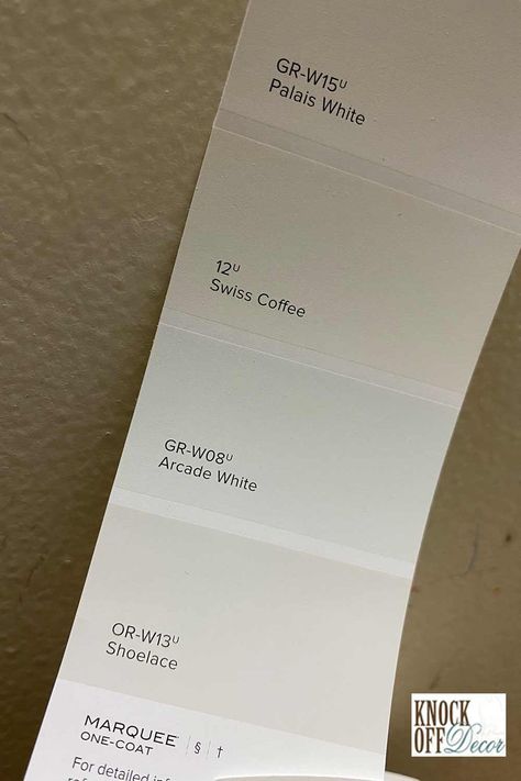 Behr Shoelace Paint Color, Shoelace Behr Paint, Behr Shoelace Paint, Behr Shoelace, Popular White Paint Colors, Popular White Paint, Behr Silver Drop, Garrison House, Off White Paint