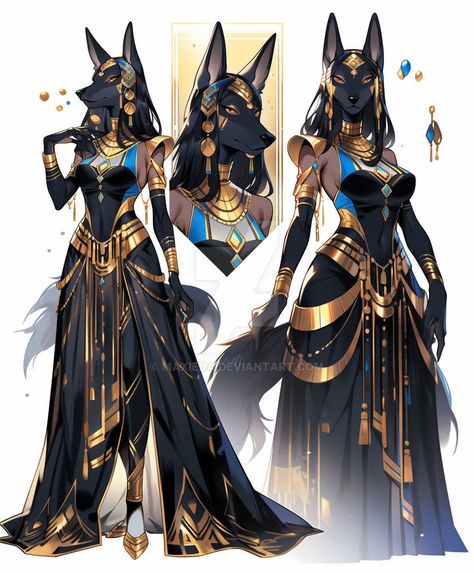 Egyptian Character Design, Egyptian Fashion, Fashion Drawing Dresses, Dress Design Sketches, Female Character Design, Fantasy Clothing, Character Outfits, Character Portraits, Anime Outfits