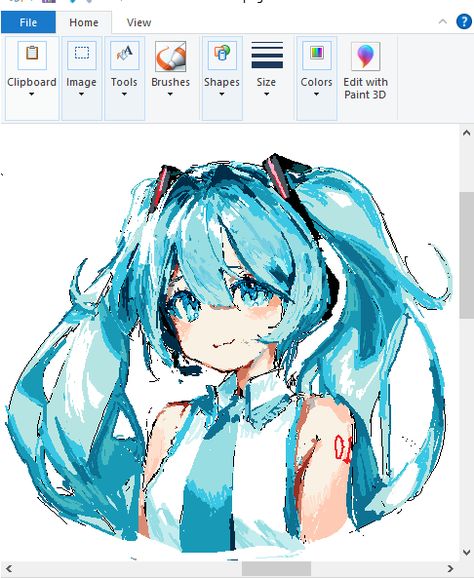 Miku Doodle, Sejarah Asia, Miku Hatsune Vocaloid, Miku Vocaloid, 캐릭터 드로잉, Miku Hatsune, Dessin Adorable, 영감을 주는 캐릭터, Cute Art Styles