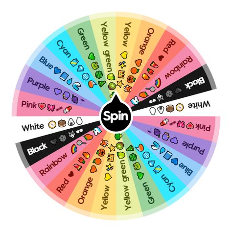 Wheel Of Color, 12 Colour Wheel, Spin The Wheel Ideas, Dti Challanges Wheel, Spin The Wheel Oc Challenge, Spin The Wheel Gacha Oc, Oc Spin The Wheel, Oc Wheel, Random Color Generator