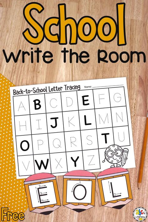 Alphabet Formation, Letter Writing Activities, Preschool First Day, Alphabet Activities Kindergarten, Alphabet Crafts Preschool, Alphabet Centers, Kindergarten Freebies, Kindergarten Letters, Alphabet Kindergarten