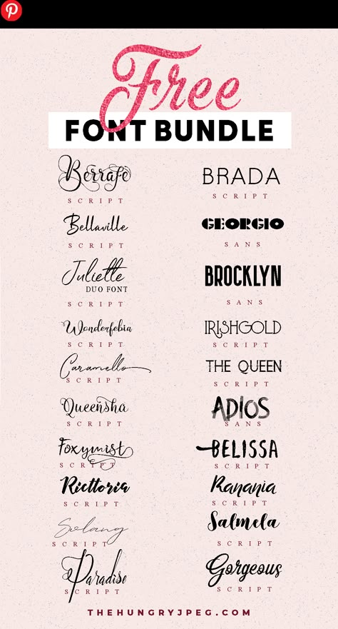 From Script to Slabs, All These Free Fonts Comes with Commercial Use Boho Cricut Fonts, Girly Lettering Fonts, Da Font Popular Fonts, Tattoo Generator, Girly Fonts, Free Calligraphy Fonts, Best Script Fonts, Font Ideas, Popular Fonts