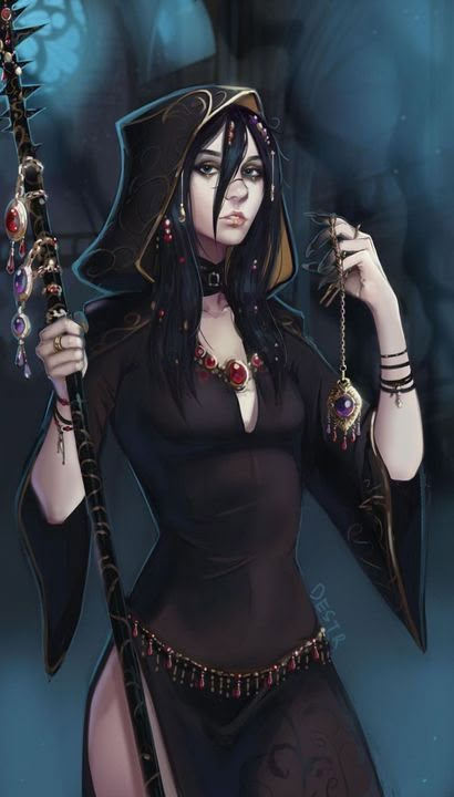 Fantasy Magic, Dungeons And Dragons Characters, Rpg Characters, Dnd Art, Female Human, Arte Fantasy, Fantasy Rpg, Fantasy Inspiration, A Witch