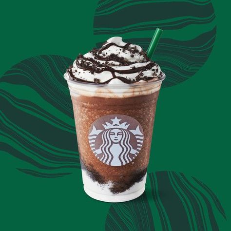 Starbucks Mocha Cookie Crumble Frappuccino® Blended Beverage 🍪 Mocha Cookie Crumble Starbucks, Starbucks Cookie Crumble Frappuccino, Starbucks Mocha Cookie Crumble, Mocha Cookie Crumble Frappuccino, Cookie Crumble Frappuccino, Chocolate Frappuccino, Starbucks Cookies, Mocha Cookie Crumble, Starbucks Mocha