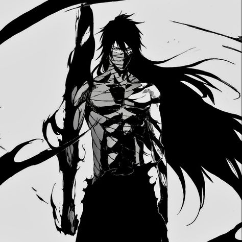 Final Getsuga Tenshou, Final Getsuga, Getsuga Tenshou, Tite Kubo Art, Kubo Art, Ulquiorra Cifer, Ichigo Y Rukia, Anime Ichigo, Bleach Anime Ichigo