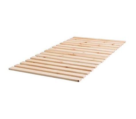 Sultan Lade Slatted Bed Bases Tiny Home Diy, Hemnes Bed, Malm Bed Frame, High Bed Frame, Cama Ikea, Malm Bed, Furniture Entryway, Diy Coat Rack, Foo Foo