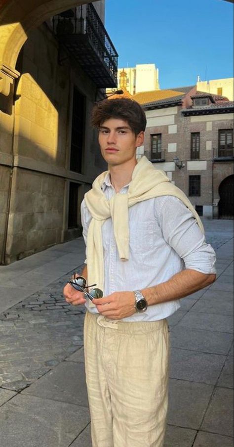 Old Money Style Outfit For Men from Eleante Old Money Outfits Men Basic Summer, Preppy Outfits Men, Old Money Boy, Old Money Outfits Men, Moritz Hau, Men Aesthetic Outfits, Old Money Fits, Old Money Men, Old Money Boys