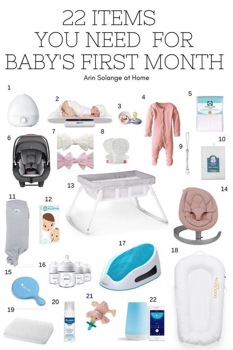 A round up of the best items for baby's first month from a mom of 4 little ones. Figure out what you really need for the first days home. Baby Essential List, Newborn Baby Items, One Month Baby, Baby Essentials Newborn, Baby Prep, Baby Necessities, Baby Tips, Baby Must Haves, Baby List