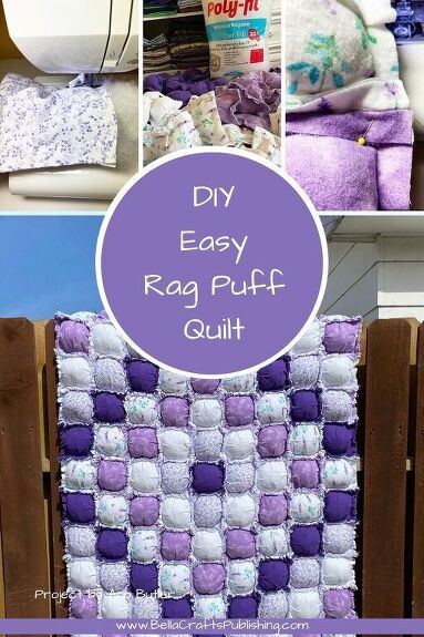 E Puffy Quilt How To Make A, Puff Quilts For Beginners, Puff Quilt Pattern, Crochet Baby Blanket Ideas, Puff Quilts, Diy Puffs, Puff Blanket, Biscuit Quilt, Puff Quilt Tutorial