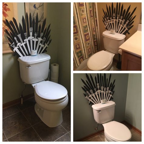 Game Of Thrones Bathroom, House Of The Dragon Party, Game Of Thrones Party Decorations, Game Of Thrones Bedroom, Game Of Thrones Birthday Party, Medieval Party Ideas, Game Of Thrones Dinner, Lotr Birthday, Medieval Birthday