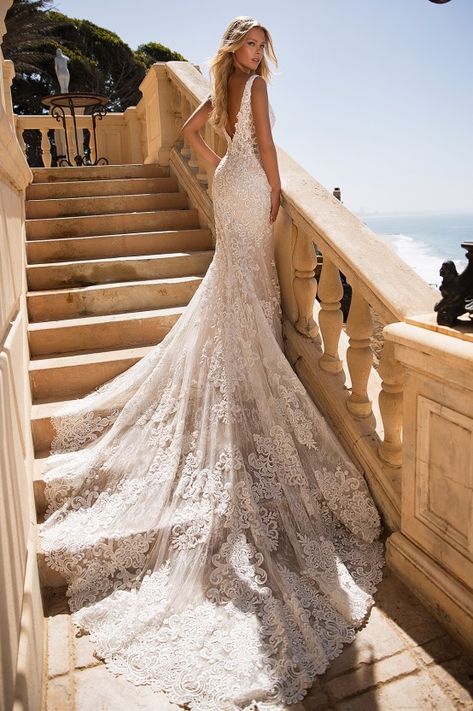 Moonlight Couture, Moonlight Bridal, Couture Style, Lace Beach Wedding Dress, Bridal Musings, Wedding Dress Fabrics, Dream Wedding Ideas Dresses, Lace Bridal Gown, Lace Mermaid