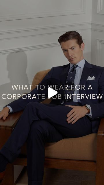 Modern Gentlemen on Instagram: "@annapapalia shares her tips on what to wear to a corporate job interview. 
.
.
.
.
.
#gentlemensmafia #menslifestyle #mensblog #job #interviewtips #jobinterview #jobhunt #jobs #luxury #boss #bosslife #luxuryliving #suit #dapperstyle #suitsformen #suitup #suitstyle #menssuitstyle #menstyletips #navysuit #tips #mensstyletips #mensstyle #mensstyleblog #menswear #mensweardaily #mensfashiontips #mensfashionblog #mensfashion" Interview Outfit Men Professional, Interview Outfit Men, Mens Suit Style, Corporate Job, Boss Life, Mens Fashion Blog, Dapper Style, Dark Outfits, Navy Suit