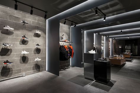 Adidas x CNCPT'S on Behance Bochum Germany, Michael Meyer, Interior Design Store, Shoe Store Design, Germany Fashion, Adidas Store, Retail Interior Design, Sport Shop, Interiors Magazine