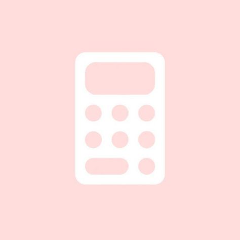 Pink Calculator Icon, Pink Calculator, Calculator App Icon, Calculator Icon, Pastel Pink Icons:), Icona Ios, Pink Ios, App Ikon, Pink App Icon