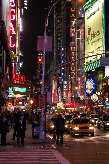 Times Square at night, New York City | Pedruca | Flickr Cities At Night, Times Square New York City, New York City Night, Nyc Times Square, New York Night, Empire State Of Mind, City Vibes, Nyc Aesthetic, Dark City