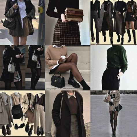 Dark Academia X Old Money Outfits, Coquette X Dark Academia, Money Aesthetic Outfit, Old School Vintage Outfits, Old School Money Aesthetic, Dark Academia Aesthetic Outfit Female, Hot Academia Outfits, Aesthetic Clothes Dark Academia, Old Money Dark Aesthetic Outfit