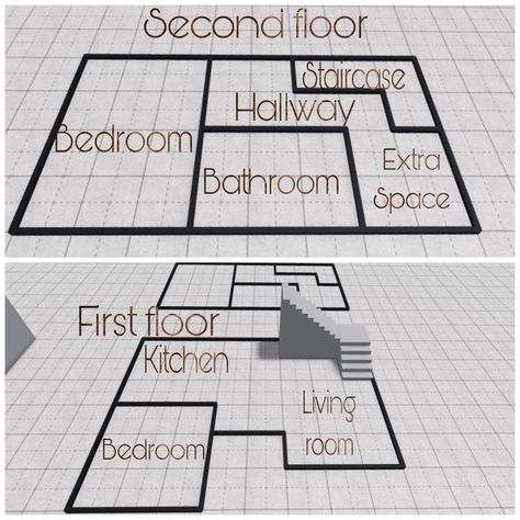 Bloxburg Cabin Layout, Cabin Bloxburg, Bloxburg Cabin, Bloxburg Apartment Layout, Cabin Layout, Cottage Layout, Cute Small Houses, Country Cottage House Plans, Winter House Exterior