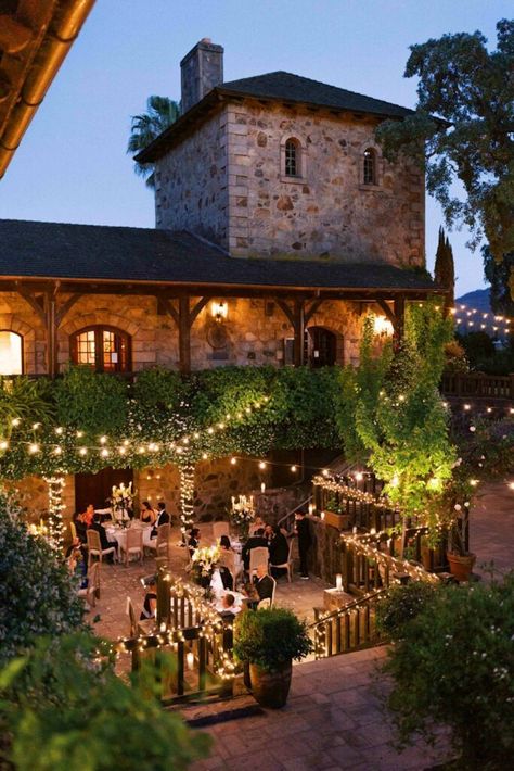 Winery Wedding Venue, Napa Wineries, Courtyard Wedding, Sonoma Wedding, Napa Wedding, Dream Wedding Venues, Tuscan Wedding, Dream Wedding Ideas Dresses, Future Wedding Plans