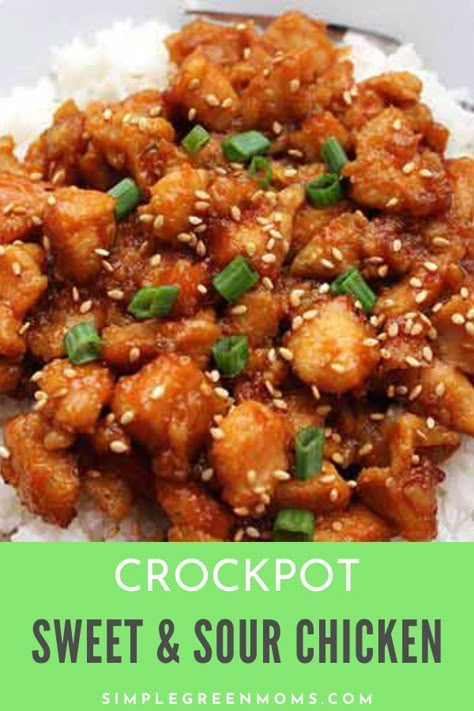 Crockpot Sweet And Sour Chicken, Easy Crockpot Recipes Healthy, Sour Chicken Recipe, Chicken Crockpot Recipes Healthy, Chicken Crockpot Recipes Easy, Best Crockpot, Sweet And Sour Chicken, Sweet Sour Chicken, Crockpot Dinners