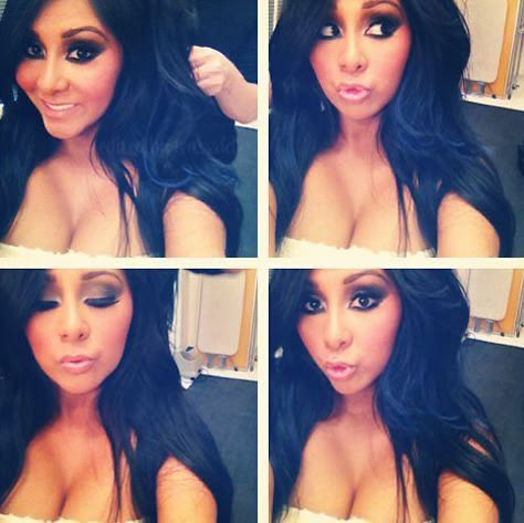 Jwoww Aesthetic, Snooki Makeup, Jersey Shore Pfp, Jersey Shore Sammi, Free Snooki, Snooki Jwoww, Snooki And Jwoww, Big Brown Eyes, Early 2000s Fashion