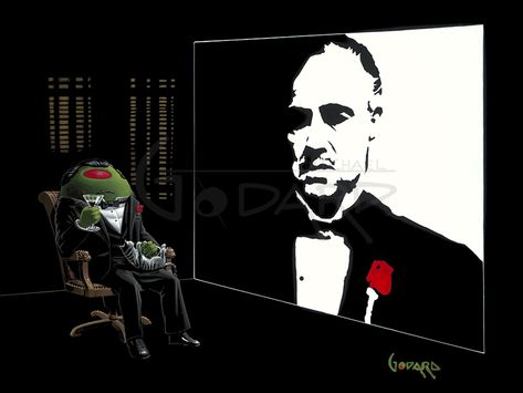 Corleone-tini Godard Art, Michael Godard, Olive Art, Champagne Grapes, Art Invitation, Wine Art, American Icons, Limited Edition Giclee, My Memory