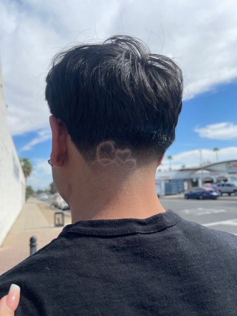 C Initial Haircut, Initial In Haircut Men, K Initial Haircut, A Initial Haircut Design, Mens Haircut With Initial Letter, Letter Initial Haircut Design, Initial Haircut Design, Initial Haircut, Boyfriend Haircut