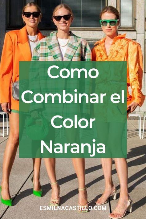 El naranja es el nuevo negro. Las temporadas recientes vieron a los diseñadores iluminar las pasarelas con vibrantes mandarinas, naranjas neón y corales amplificados que se ven espectaculares y ponibles, todo a la vez. Pantalon Naranja Outfits, Ropa Color Neon, Orange Outfit, Body Colour, Read More, Academic Dress, Women's Fashion, Orange, Color