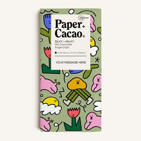 𝐒𝐜𝐨𝐭𝐭𝐲 𝐆𝐢𝐥𝐥𝐞𝐬𝐩𝐢𝐞 on Instagram: “You didn’t think it just ended at greeting cards did you? more work for the lovely @paperboylondon 3 of 6 new chocolate bar wrappers Paper…” Cute Chocolate Packaging, Candy Wrapper Design, Chocolate Bar Design Packaging, Chocolate Branding Design, Scotty Gillespie, Chocolate Package Design, Chocolate Graphic Design, Chocolate Bars Packaging, Chocolate Wrapper Design