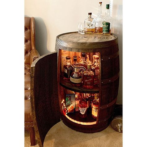 10 Great Whiskey Barrel Tables You Can Buy or DIY - All Gifts Considered Buchanans Whiskey, Wine Barrels For Sale, Whiskey Aesthetic, Whiskey Drinks Simple, Barrel Tables, Whiskey Caramel, Whiskey Barrel Sink, Whiskey Barrel Ideas, Whiskey Barrel Bar