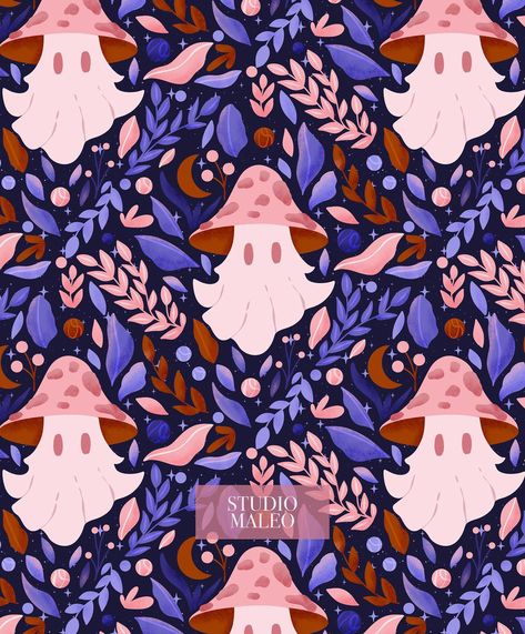 This is my entry for the Cottagecore Halloween @spoonflower ‘s challenge , with a very , very , VERY spooky mushroom 🍄 Spooky Mushroom, Cottagecore Halloween, May 22, Stuffed Mushrooms, Halloween, Instagram