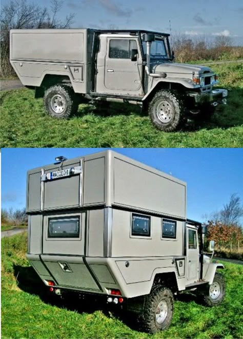 Toyota Camper, Pickup Camper, Truck Bed Camping, Off Road Camper Trailer, Camper Truck, Truck Bed Camper, Slide In Camper, Overland Truck, Overland Trailer