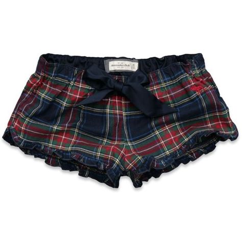 Randi ($13) ❤ liked on Polyvore featuring intimates, sleepwear, pajamas, shorts, bottoms, sleep, abercrombie, flannel pjs, flannel sleepwear and plaid pajamas Wardrobe Shifting, B99 Outfits, Spn Outfits, Cute Pjs For Women, Cute Pjs, Pj Shorts, Hair Clamps, Baggy Pants, Pajama Shorts