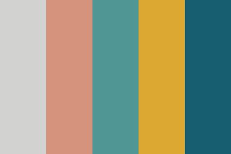 Boho Rainbow Color Palette Boho Rainbow Color Palette, Boho Dollhouse, Accent Wall Bedroom Paint, Classroom Vibes, Rainbow Color Palette, Boho Colors, Colour Pallets, Baby Room Organization, Color Me Mine