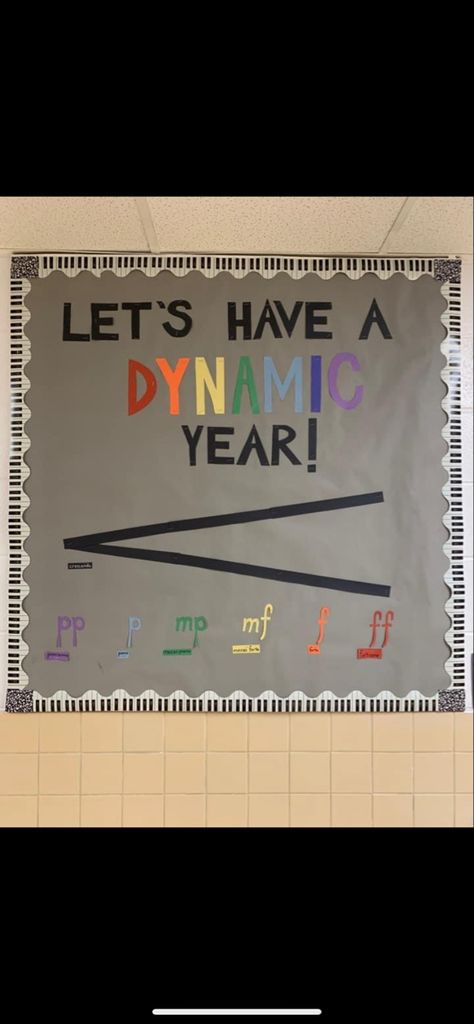 Band Bulletin Board Ideas, Music Class Bulletin Board Ideas, Music Room Decorations School, Winter Music Bulletin Boards, Music Class Bulletin Boards, Band Room Ideas High School, Music Room Door Decorations, Music Teacher Bulletin Boards, Drama Classroom Decor