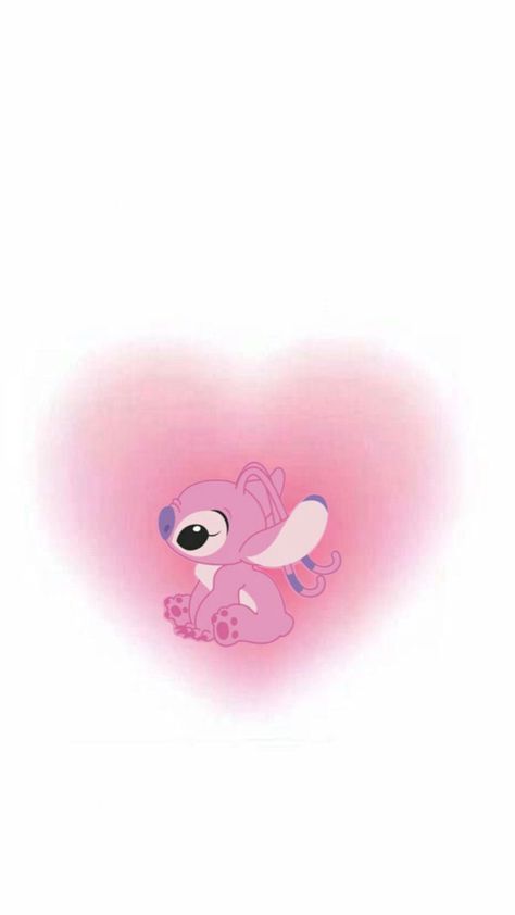 Cute Stitch And Angel Wallpaper, Angel Lilo And Stitch, Disney Moana Art, Lilo And Stitch Characters, Pink Wallpaper Ipad, ليلو وستيتش, Cute Iphone Wallpaper Tumblr, Cute Home Screen Wallpaper, Lilo And Stitch Drawings