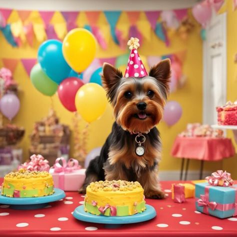 yorkie birthday party date and time Yorkie Birthday, Party Paper Flowers, Paper Flower Ball, Yorkie Puppies For Sale, Yorkies For Sale, Yorkshire Terrier Puppy, Puppies For Sale Near Me, Teacup Yorkie Puppy, Yorkie Puppy For Sale