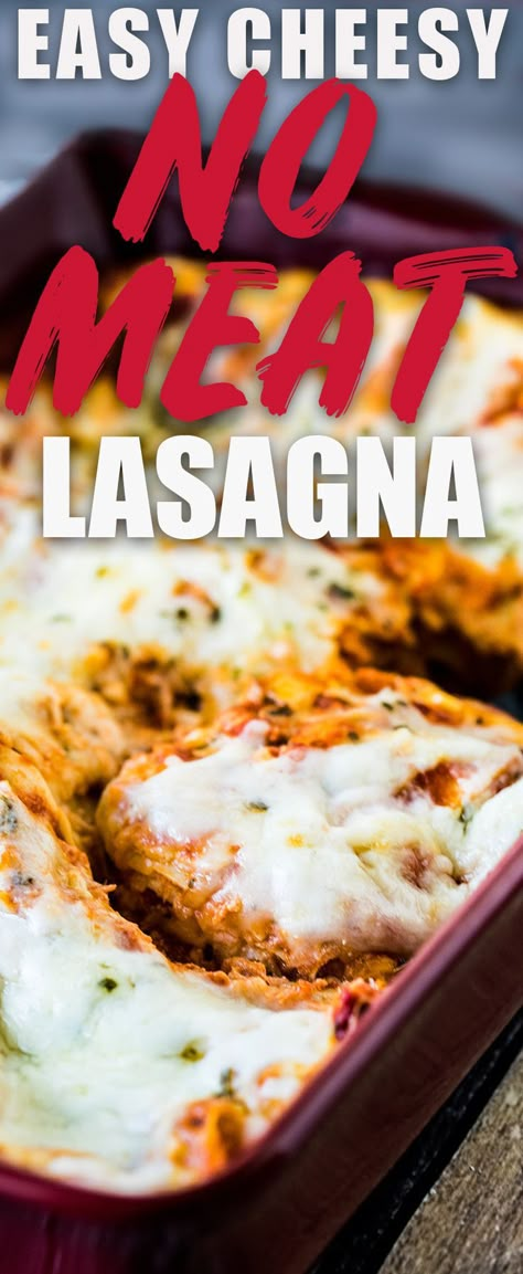 No Meat Lasagna, Meat Lasagna Recipe With Ricotta, Pasta Chicken Alfredo, Chicken Alfredo Spaghetti, Easy Lasagna Recipe With Ricotta, Lasagna With Ricotta Cheese, Cheese Lasagna Recipe, Meatless Lasagna, Alfredo Spaghetti