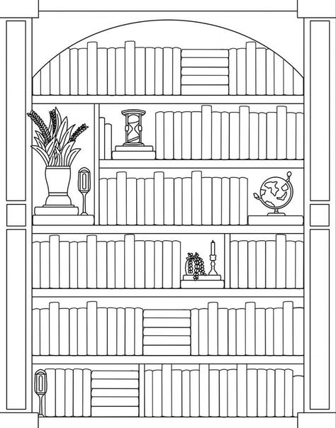 Bookshelf Journal Template, Bookshelf Reading Tracker, Reading Journal Template Free Printables, Book Journal Ideas Layout Digital, Book Tracker Printable Free, Book List Template, Tbr List Template, Books Read Tracker, Journal Template Goodnotes