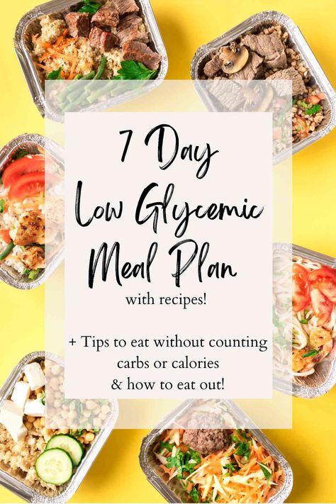 Low Glycemic Meal Plan, Low Glycemic Index Diet, Hypoglycemic Diet, Low Blood Sugar Diet, Low Blood Sugar Symptoms, Gi Foods, Low Gi Diet, Low Glycemic Recipes, Sugar Symptoms