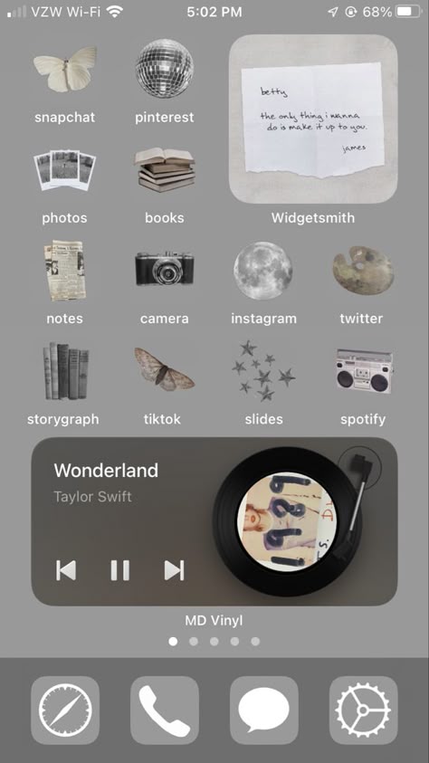 Md Vinyl, 1989 Record, Wonderland Taylor Swift, Ios14 Layout, Lockscreen Ios, Ios App Iphone, Phone Lockscreen, Iphone Wallpaper Ios, Iphone Home Screen Layout