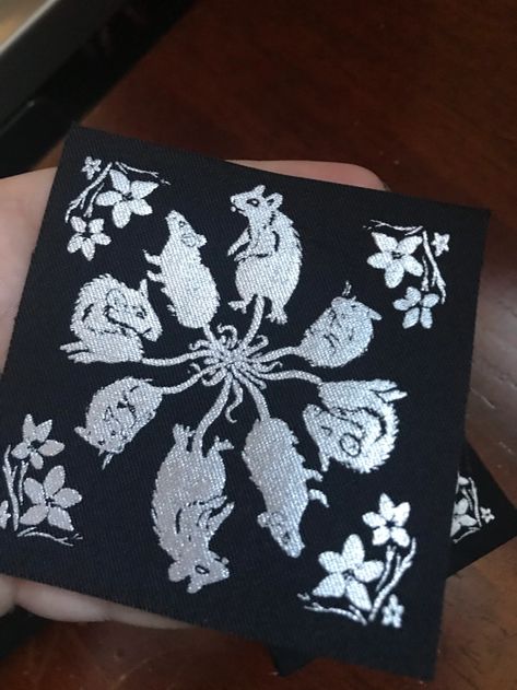 Satanic Patches, Hand Made Patches, Diy Clothes Bleach, Rat Skull, Patches Ideas, Punk Fashion Diy, Patches For Jackets, Customization Ideas, Rat King