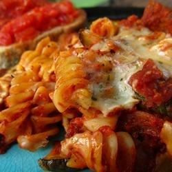 Rotini and Salami Casserole - Allrecipes.com Halloween Entrees, Cavatini Recipe, Halloween Spooky Food, Sausage Italian, Gf Dinner, Types Of Pasta, Artichoke Hearts, Easy Casserole, Easy Dinners